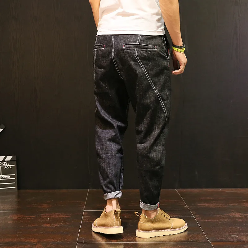 Джинсы мужские на молнии Осень зима|brand jeans men|fashion menjean brands men |
