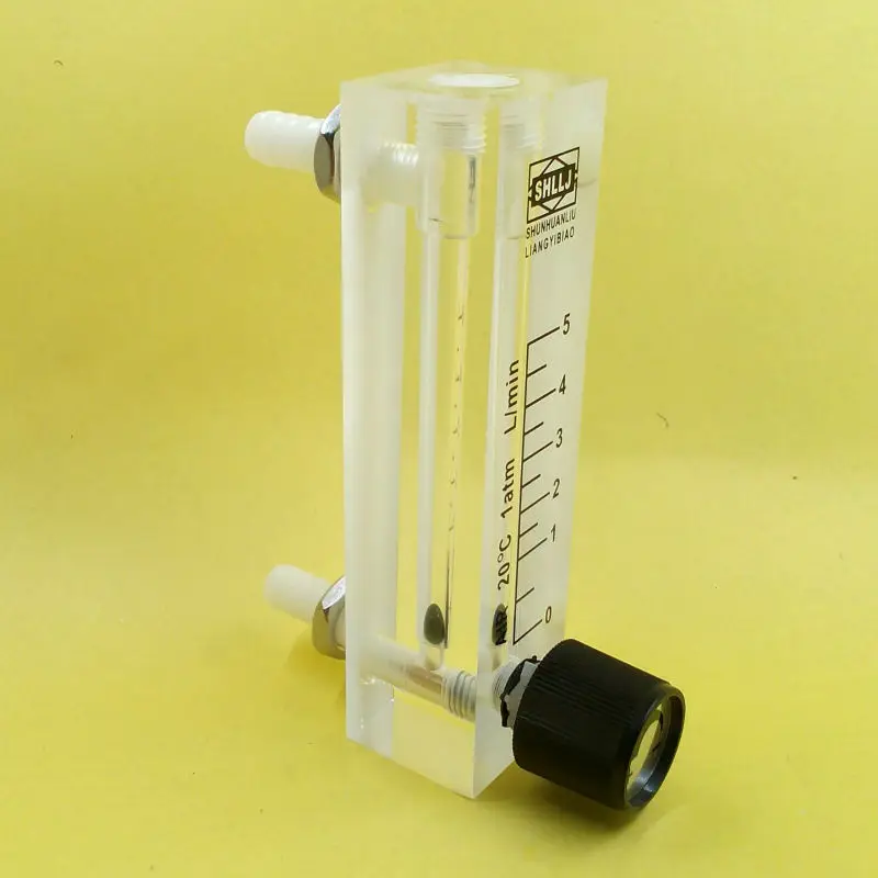 LZQ-6 0-5LPM Air Flow Meter ( LZQ Gas Flow Meter) with Control Valve for Oxygen Conectrator It Can Adjust