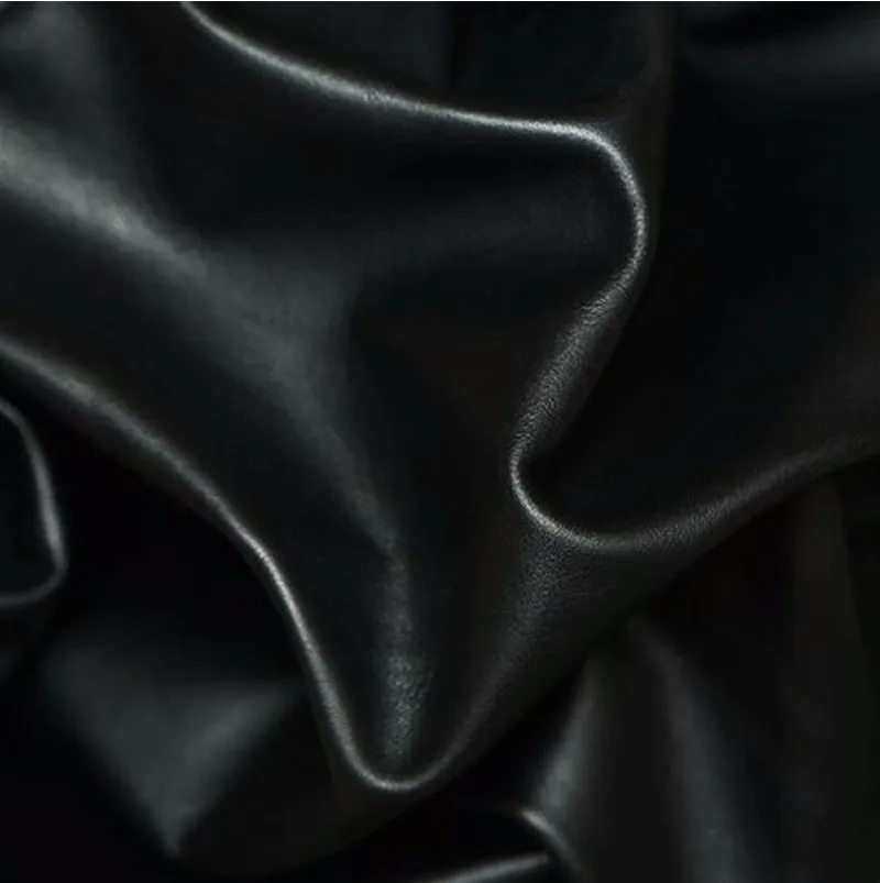 135*50 см черный Искусственная кожа ткань искусственная кожа, ПУ, ткань из искусственных волос Искусственный кожаный материал шитья на брюки стеганая одежда