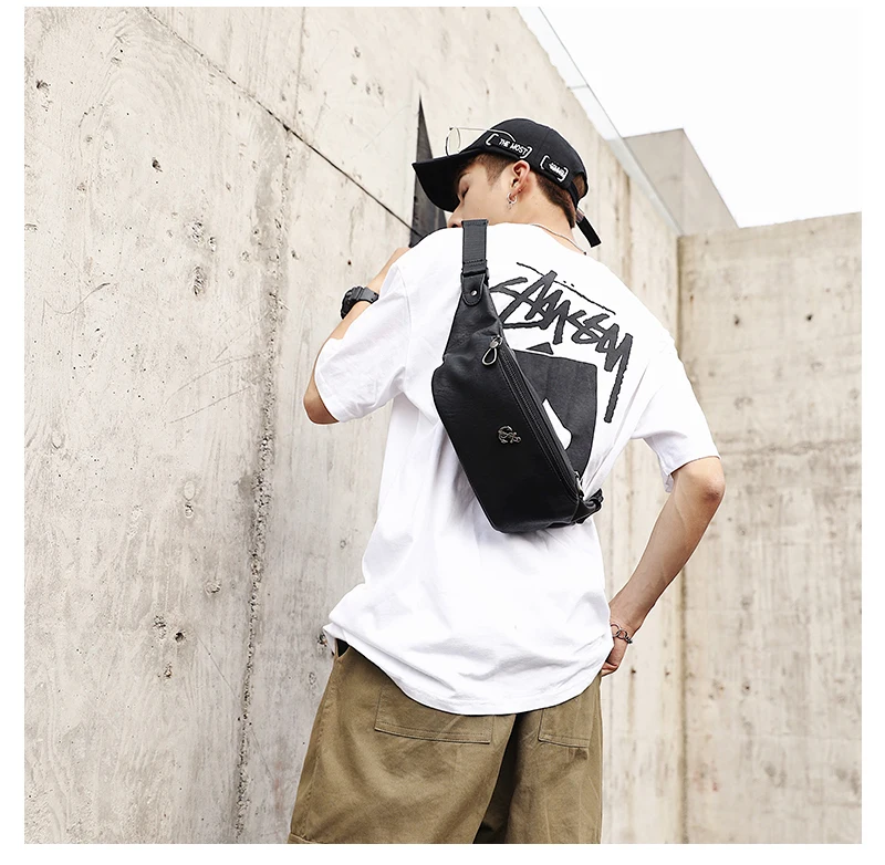 Tidog Fashion new breasts korean casual chest bag