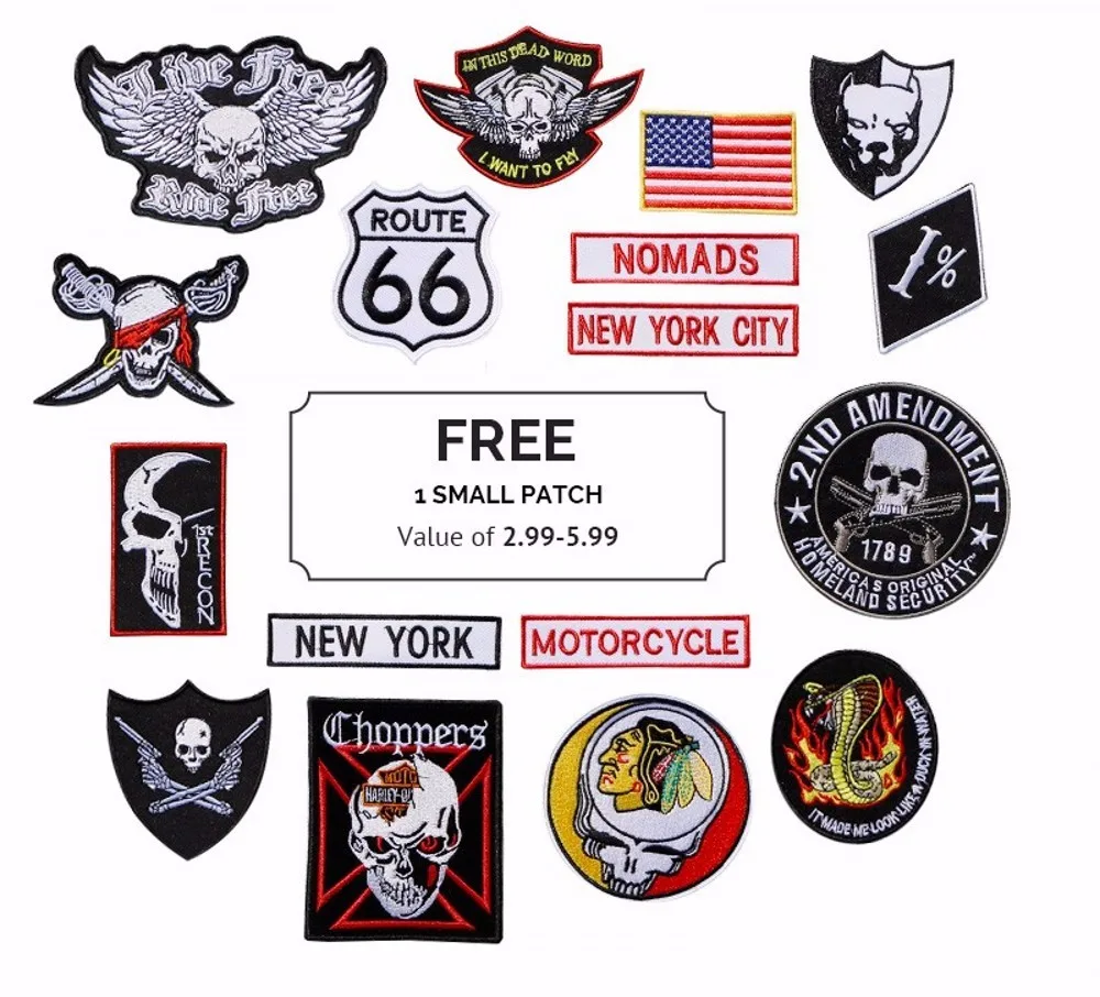 motorcycle patches