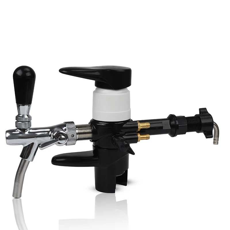 ⓪Homebrew Beer Bottle ᗗ fill fill beer tap defoaming with Chrome ∞