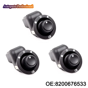 

3 pcs/lot 8200676533 New Mirror Control Switch For Renault Laguna II Megane 2 Scenic 2 8200109014 109014 car accessories