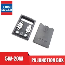 5 Вт 10 Вт 20 Вт Солнечная распределительная коробка для солнечной панели подключения PV распределительная коробка кабельного соединения с солнечной панелью с диодом