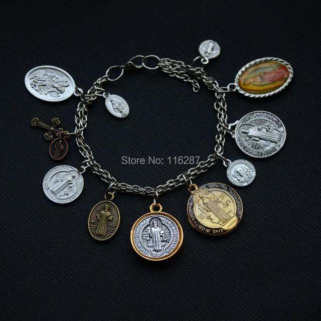 Free Shipping Quality Catholic Religious Gift St Saint Benedict Free Shipping Quality Catholic Religious Gift St Saint Benedict Medals Mary Michael Archangel