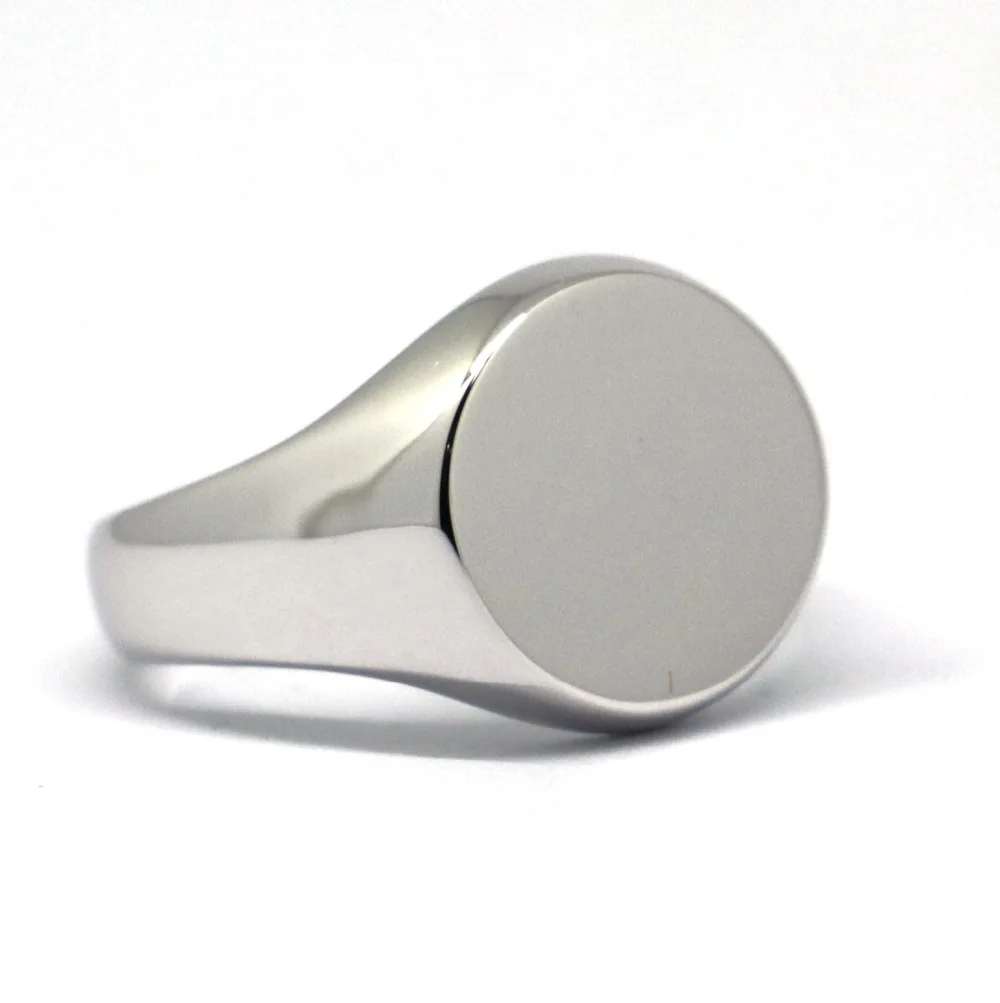 

Personalized Jewelry Genuine 925 Sterling Silver Signet Ring For Men
