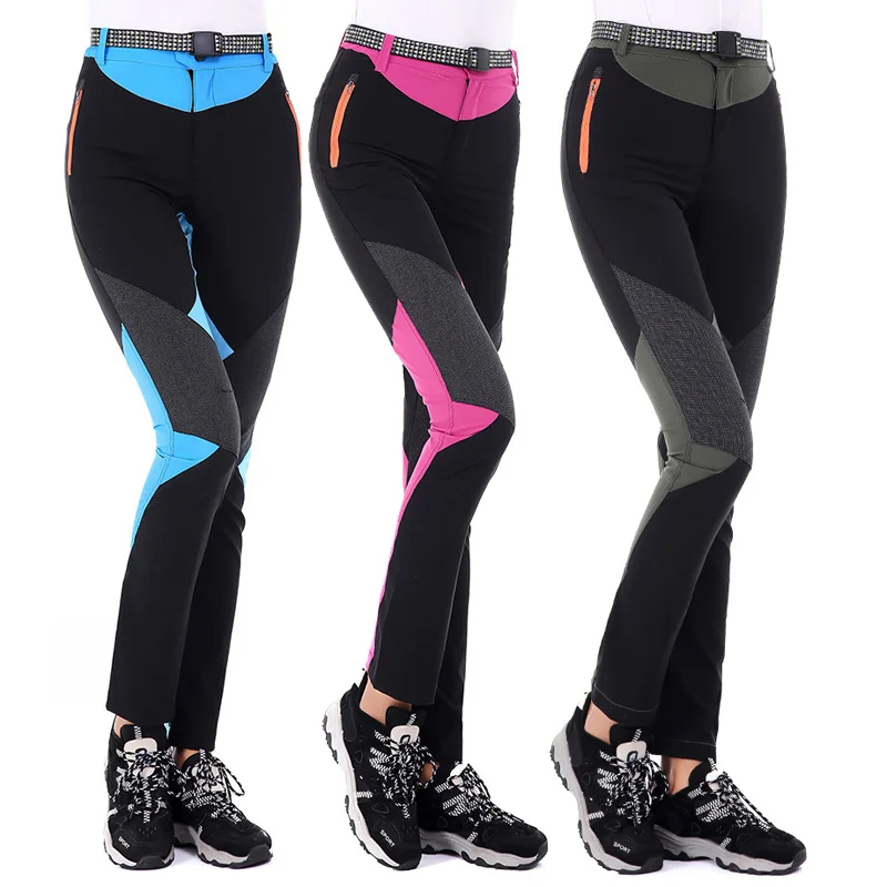 Pantalones de secado rápido para mujer de verano JACKSANQI pantalones de senderismo deportes al aire libre repelente al agua Trekking escalada pantalones femeninos RA097 Pantalones de secado rápido para mujer de verano JACKSANQI pantalones de senderismo deportes al aire libre repelente al agua Trekking escalada pantalones femeninos RA097