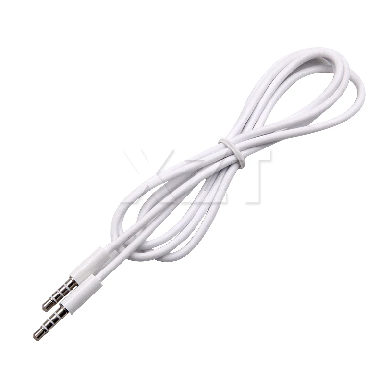AT 1pcs 4 Pole Male 3.5mm Record Car Aux Audio Cord Stereo Sound Headphone Connect Cable high quality | Компьютеры и офис
