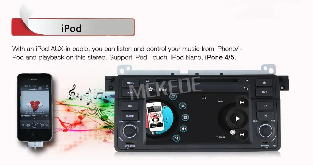 Excellent 7inch Original UI Car dvd player radio for BMW E46 1998-2006 M3 car gps navigation car stereo multimedia player BT USB SD RDS 12