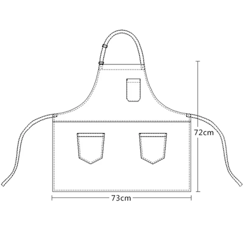 Poly Cotton Apron D30-3
