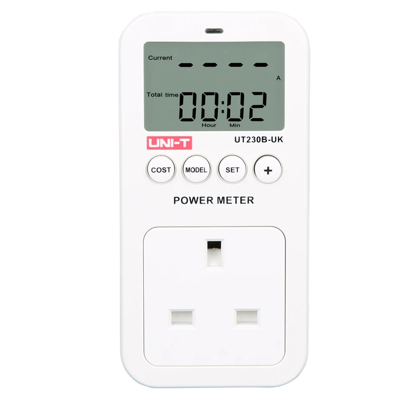 Uni-t UT230B-UK ваттметр Напряжение Ток стоимость частота измеритель мощности ЖК-монитор энергопотребления