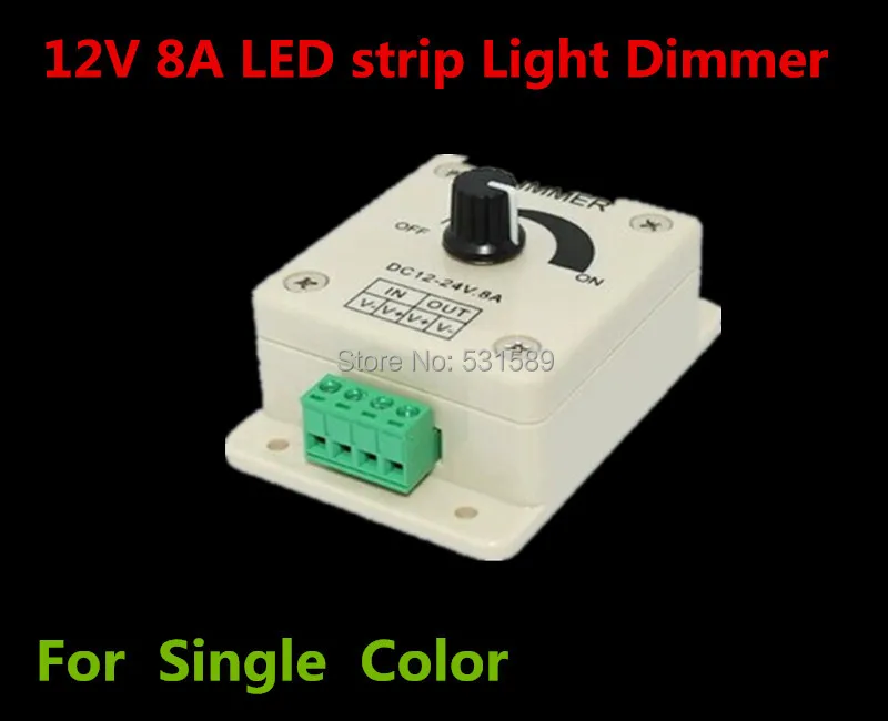 50 шт. 12 В 8a 96 Вт Регулируемый Яркость контроллер LED диммер