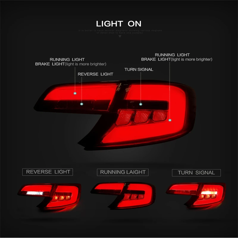 Excellent Vland Car Styling Taillight For Camry 2012-2014 Led Tail Light Car Light Assembly Rear Lamp 3 Excellent Vland Car Styling Taillight For Camry 2012-2014 Led Tail Light Car Light Assembly Rear Lamp 3