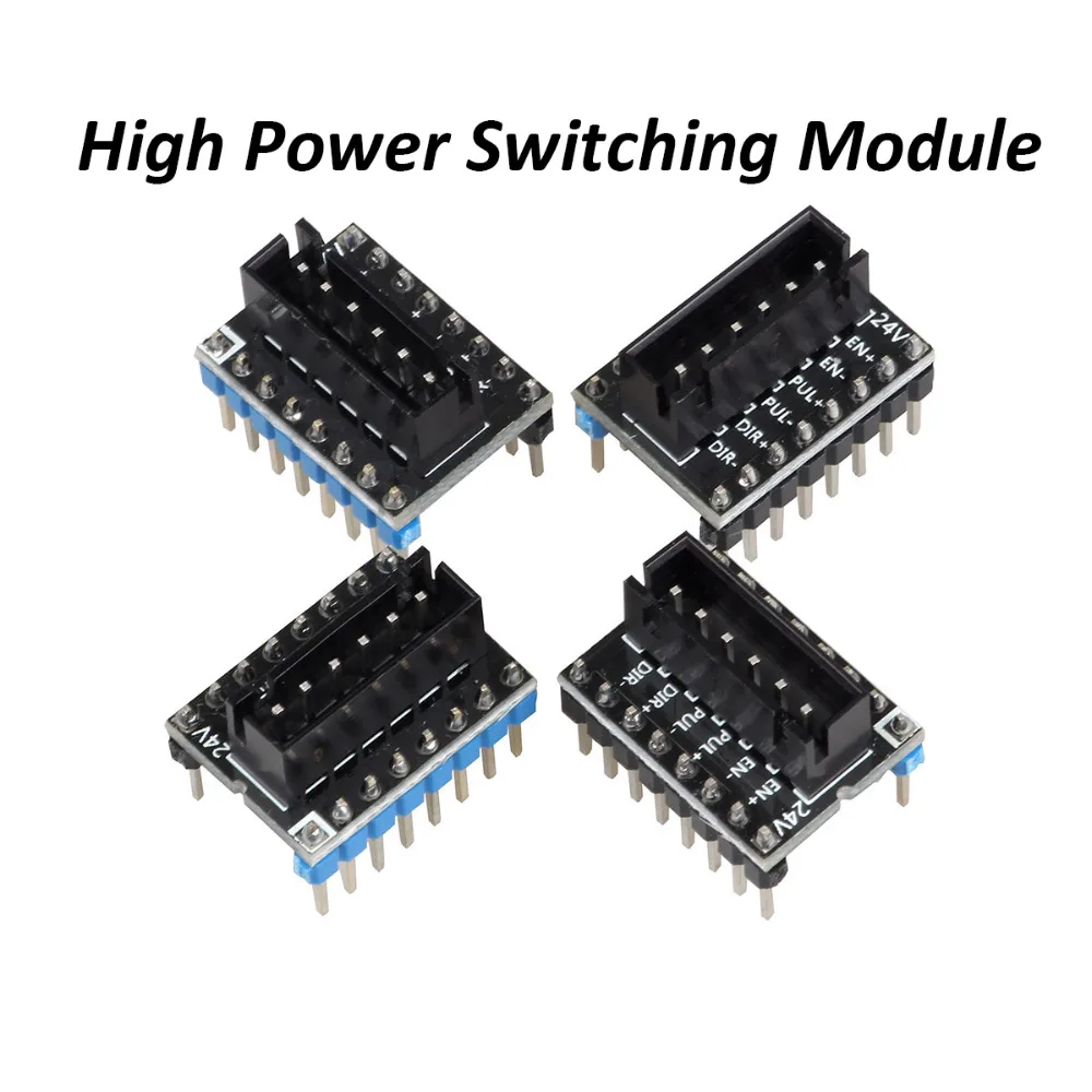 3DSWAY 3D принтеры Запчасти A4988 DRV8825 LV8729 TMC2100 TMC2208 Stepstick Драйвер шагового двигателя