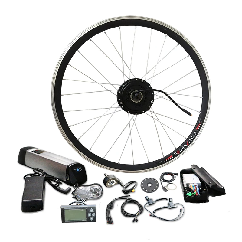 electric bike kit front wheel with battery