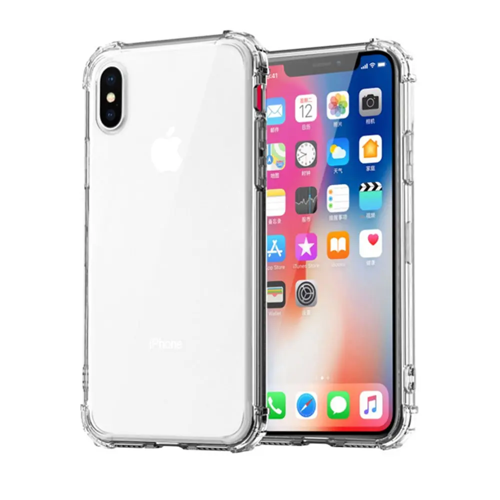 Lovebay сверхмощный защитный чехол для телефона для iPhone 11 Pro X XR XS Max 7 8 6 6s Plus четыре угла укрепляющий силиконовый прозрачный Чехол