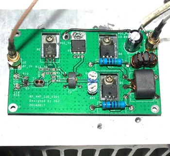 

45W SSB Linear Power Amplifier for Transceiver HF radio shortwave Radio HF FM CW HAM Shortwave Amplifier diy kits