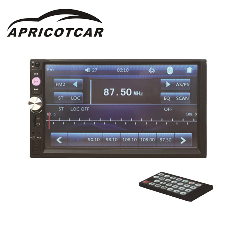 

Car Audio and Video High-definition 7-inch Touch Screen Car MP4 MP5 Bluetooth Hands-free Reversing Priority Music Card Player