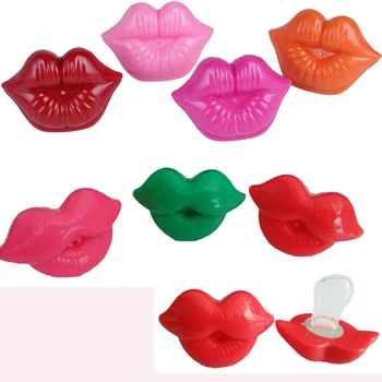 

Funny Pacifier Silicone Baby Pacifier Lip Beard Shape Teether Mouth Kiss Pacifiers Dummy Infant Nipple Soother
