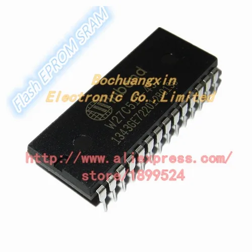 Бесплатная доставка 50 шт/1 лот W27C512 45Z 27C512 64K * 8 электрически ERAS ABL EEPROM DIP28|eeprom| |