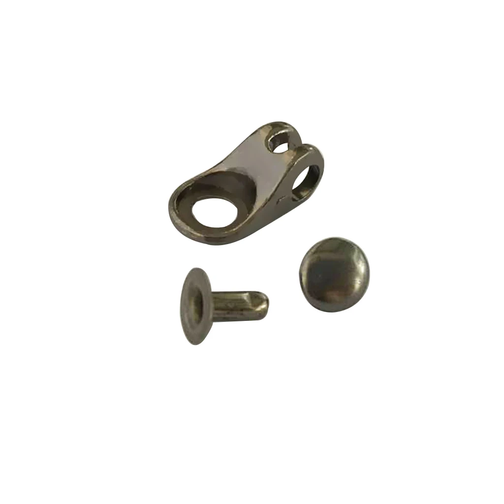 40 Sets Black Alloy Boot Lace Hooks Lace Fittings with Rivets - Repair/camp/hike/climb Supplies 2 Fashion Styles