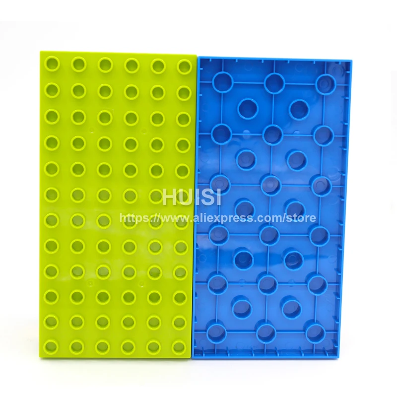 Duplo Legoe совместимые детские игрушки сделай сам АБС пластик строительные блоки