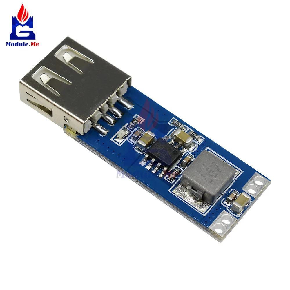 

Power Charge Module Step Up DC-DC 3V 3.3V 3.7V 4.2V to 5V USB 1A 2A Step Up Module Vehicle Power Supply Boost Board