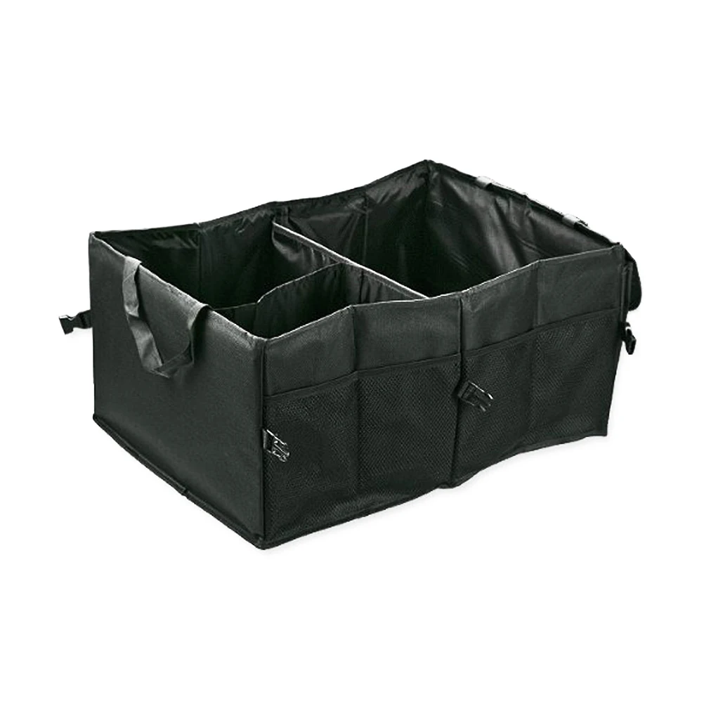 

Multifunction Car SUV Organizer Bag Collapsible Folding Car Trunk Storage (Black)