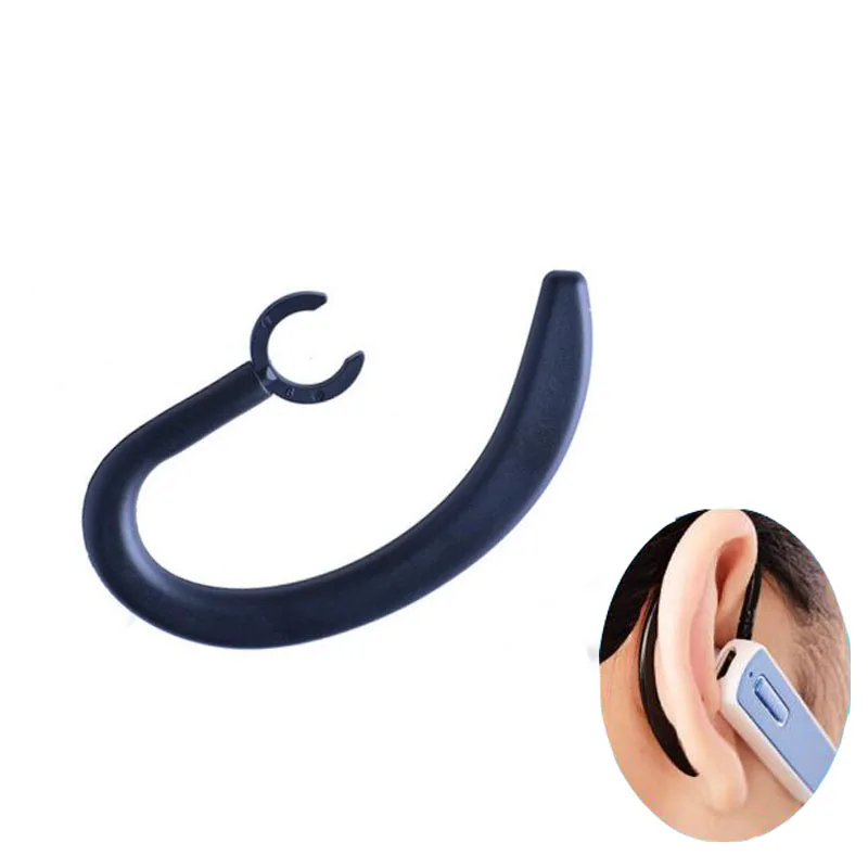 360 Degree Rotate Silicone Soft Bluetooth Earphone Earhook Clip