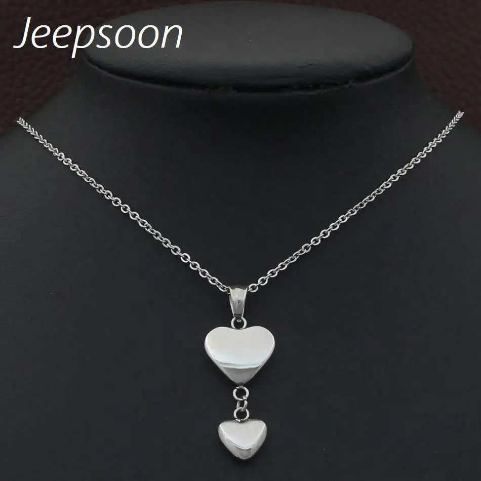 Fashion Stainless Steel Jewelry High Quality Torques Heart Necklace For