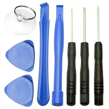 

8 in 1 Cell Phones Opening Pry Repair Tool Suction Cup Screwdrivers Kits include TORX PHILLIPS SLOTT for iPhone iPad Tablet