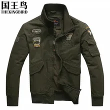 Men s jackets Autumn And Winter Men bomber jacket Military Aviation Decorative embroidery flight air force