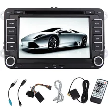 100% Android 2 din GPS Car DVD Universal for Volkswagen 7” HD Cap Touch Screen Car Stereo Audio Bluetooth WiFi CANBUS