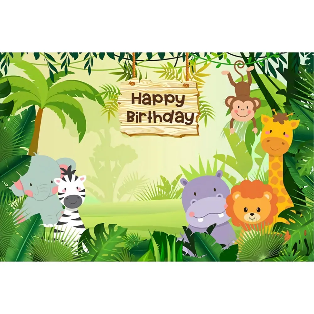 Вечерние фоны Yeele Jungle Safari animals Board для детской фотосъемки на день рождения, индивидуальные фотографические фоны для фотостудии - Цвет: Пурпурный