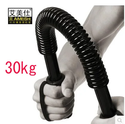 Домашний двойной пружинный рычаг прочность расширение груди фитнес оборудование 30 кг/40кг/50кг/60 кг - Цвет: Черный