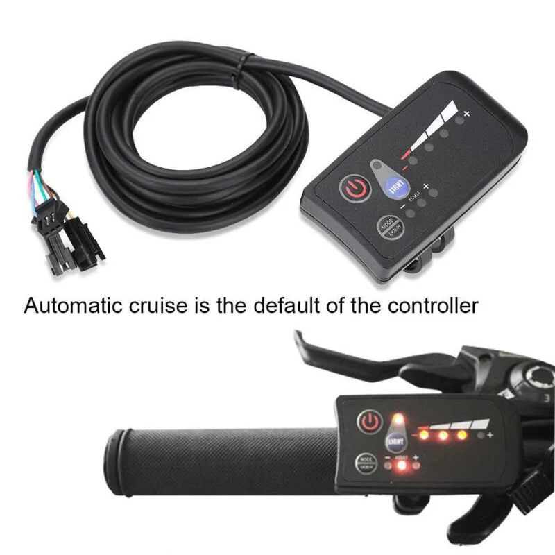 Brushless Motor Cars Handlebar Scooter lcd Display Accessories Controller Panel Electric Bike Convenient Useful