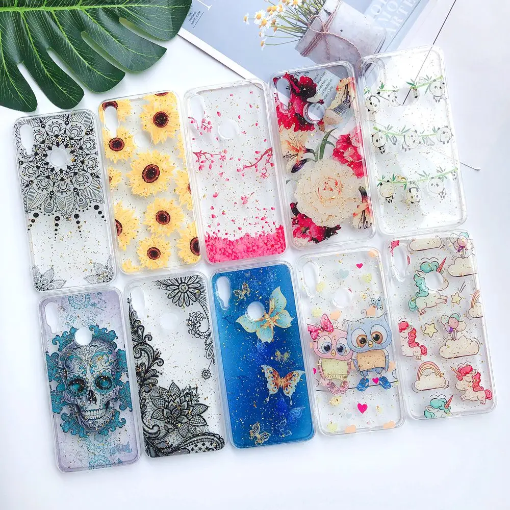 

P30 Pro Glitter Case for Fundas Huawei P30 Pro P20 lite Case Transparent Silicone Cover on for etui Huawei P30 Lite Phone Case