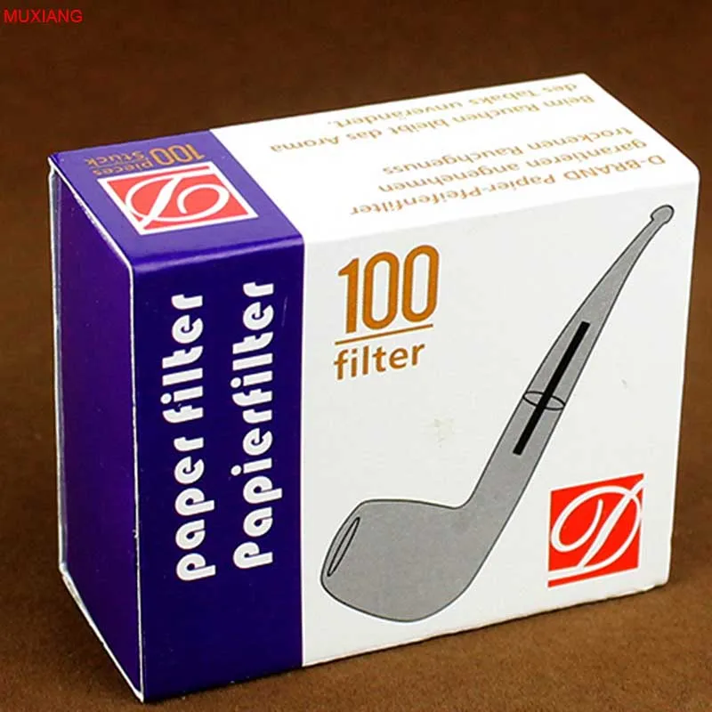 zt2 muxiang 100pcs per pack 3mm paper filter for corn cob tobacco pipe mouthpiece filter