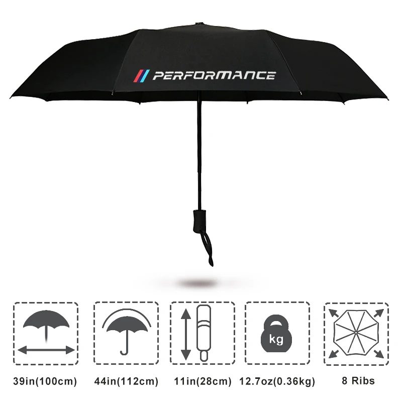 2018 New Umbrella With Car Brand Logo For BMW E46 E39 E60 E36 E90 F30 F10 X5 E53 E70 E30 E34 car accessories