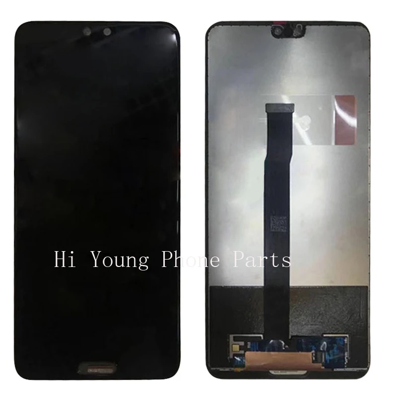Black For Huawei P20 LCD Touch Screen Display Digitizer Panel Glass
