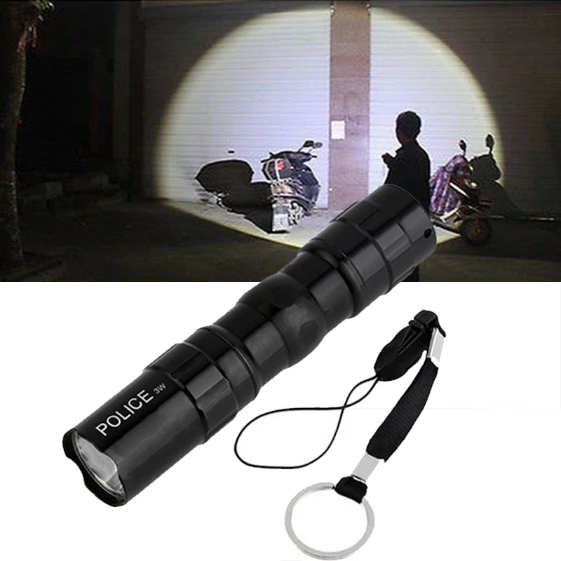

Mini LED Flashlight Pocket LED Penlight Handy Lantern LED Waterproof Lamp Aluminum Alloy 3W Portable Light