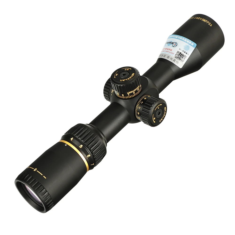 SNIPER VT 4-16X40 MFPSA First Focal Plane Hunting Rifle Scope Side AO Glass Etched Reticle Tactical Optical Sight Riflescopes (13)