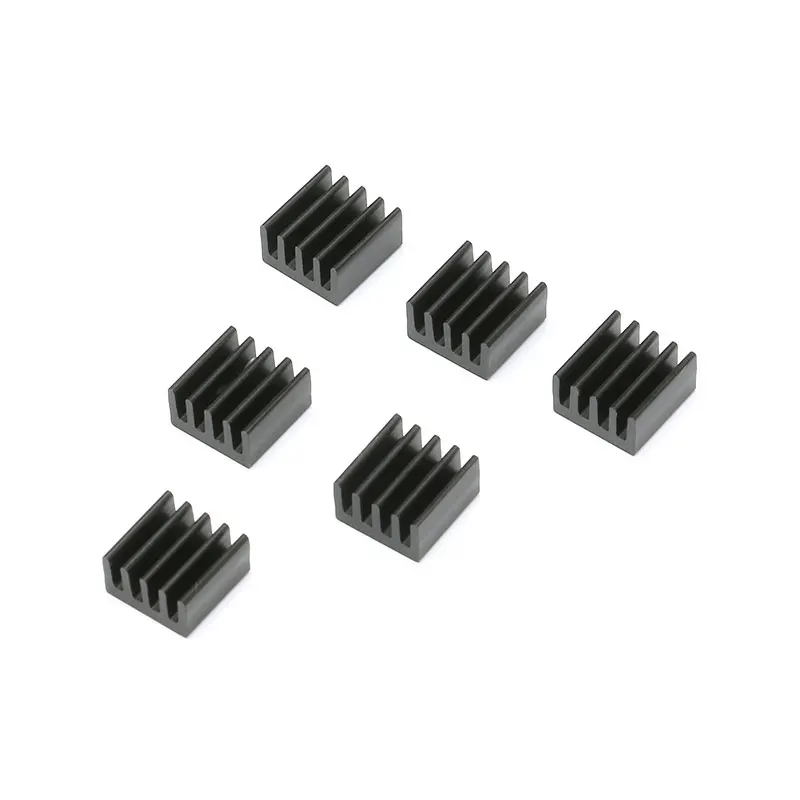 100pcs 8.88.85mm Heatsink Radiator Cooling Fin Aluminum Heat Sink for Raspberry Pi, Chip, LED, Power IC Transistor, PBC (2)