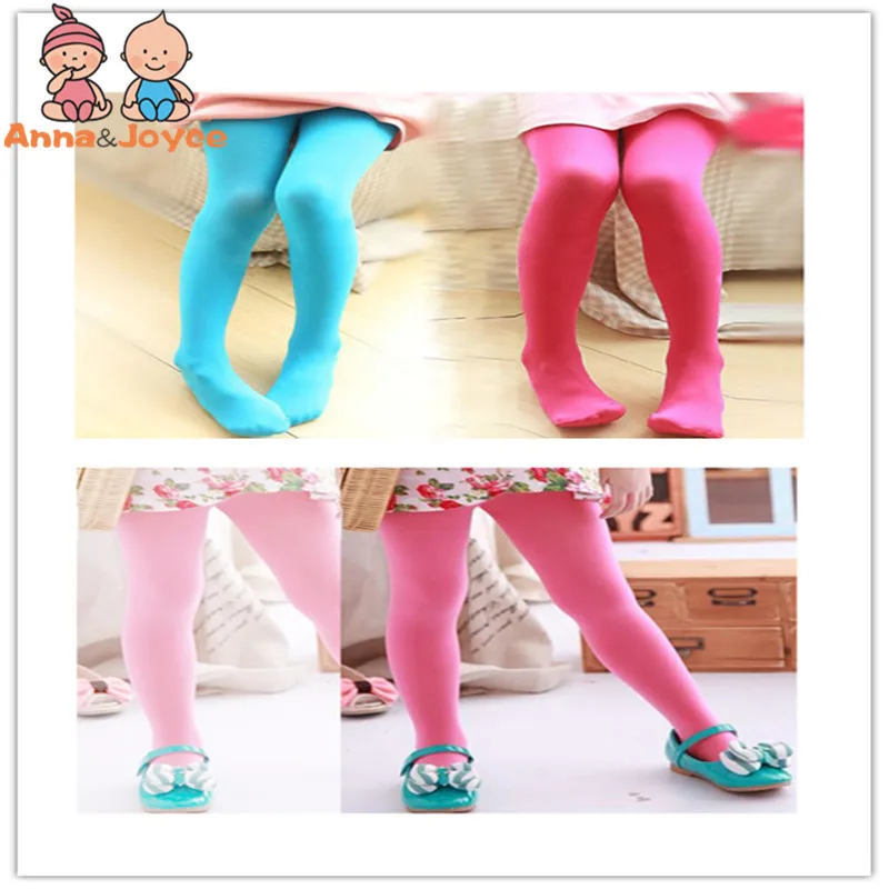 Candy Color Girls Pants Velvet Tights Trousers Pantyhose Children/'s Clothing