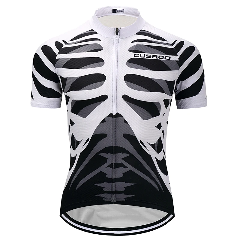 2019 skeleton Men's Cycling Jersey Pro Team MTB bike wear Bicycle