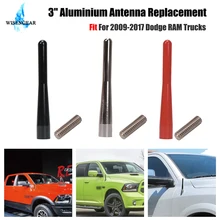 WISENGEAR 3 “6 MM Radio FM Amplificatore Antenna Booster AM Antenne Voiture Auto tetto Antenna Mast Per Dodge Ram 1500 2009-2017/