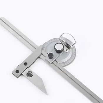 

360 Degree Bevel Protractor Angle Measuring Finder Precision Goniometer Angular Ruler With Magnifier Woodworking Tool
