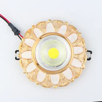 

HAIXIANG D4.5'' Aluminum Resin Ceiling Lamp House Hallway Flush Mounted Ceiling Lamp Flush Mounted Downlight LED Spotlight