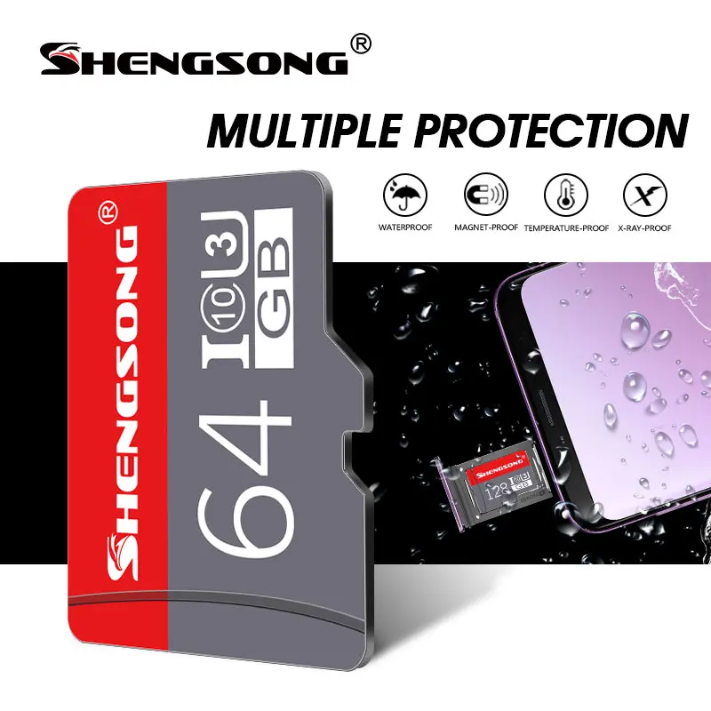 

2019 Newest micro Memory Card 16GB 8GB 4GB Class 10 micro sd card 64GB 32GB cartao de memoria flash card for Smartphone/Tablet