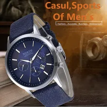 NORD Relogio Masculino Mode Montres Hommes Célèbre Marque Montre Sport Quartz Montre-Bracelet De Luxe montre Homme D’affaires